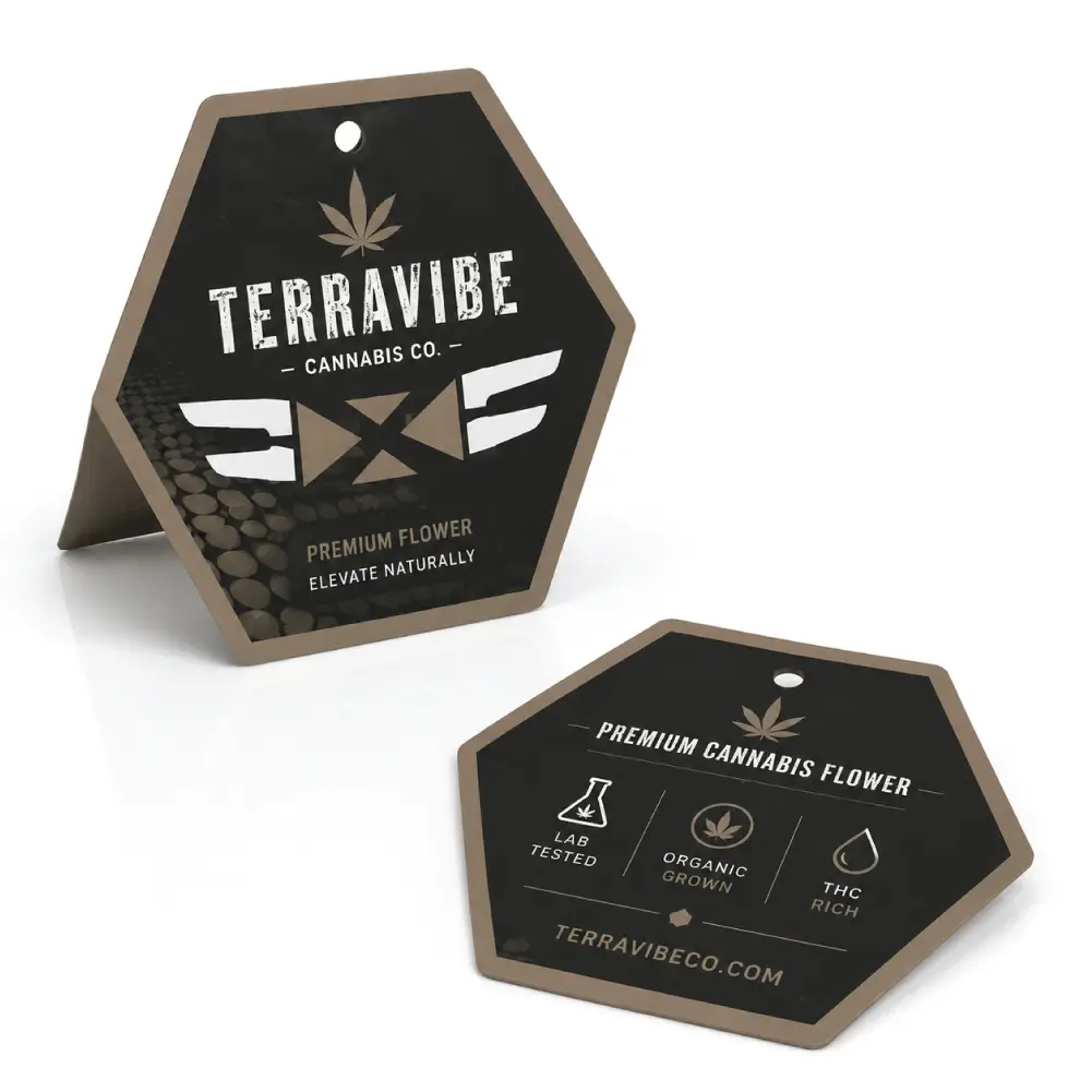 Shaped Header Cards With Custom Product Display