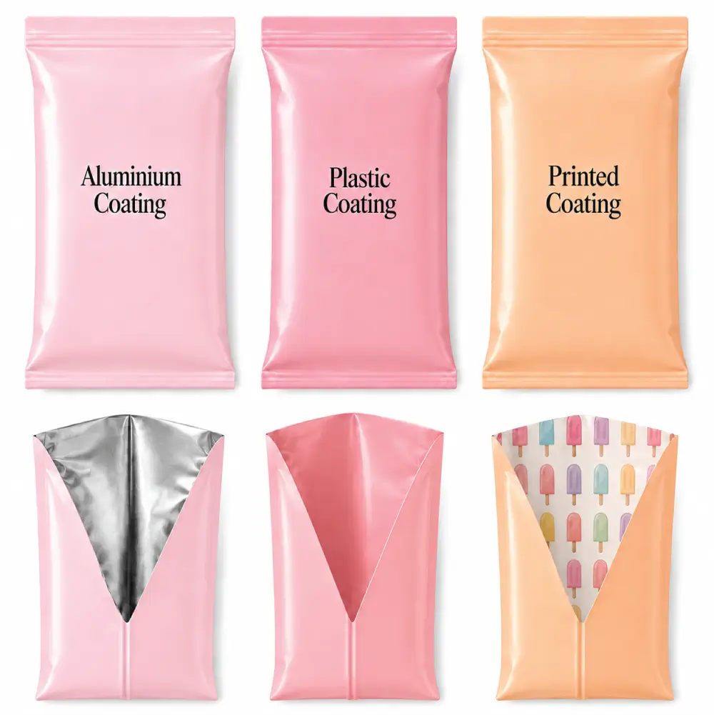 Special Coatings For Ziploc Popsicle Bags