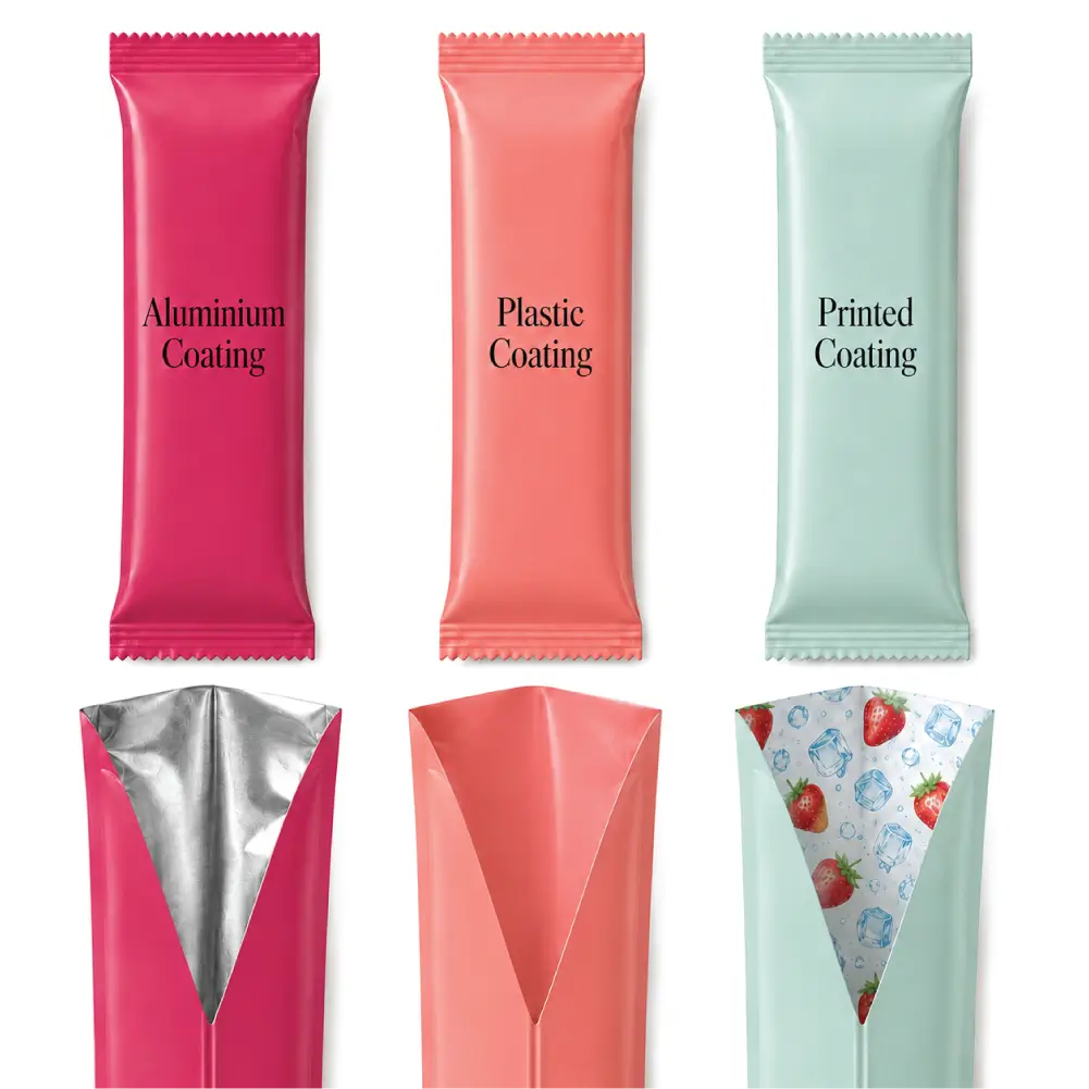 Special Coatings For Individual Popsicle Wrappers