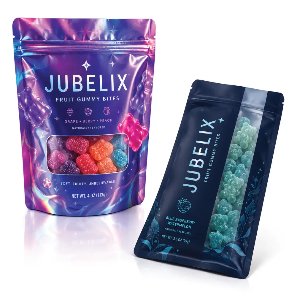 Window Small Mylar Bags With Clear Product Visibility
