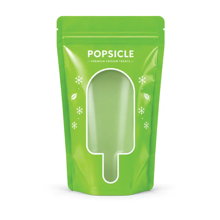 Get Flat Bags for Single-Serving Popsicles