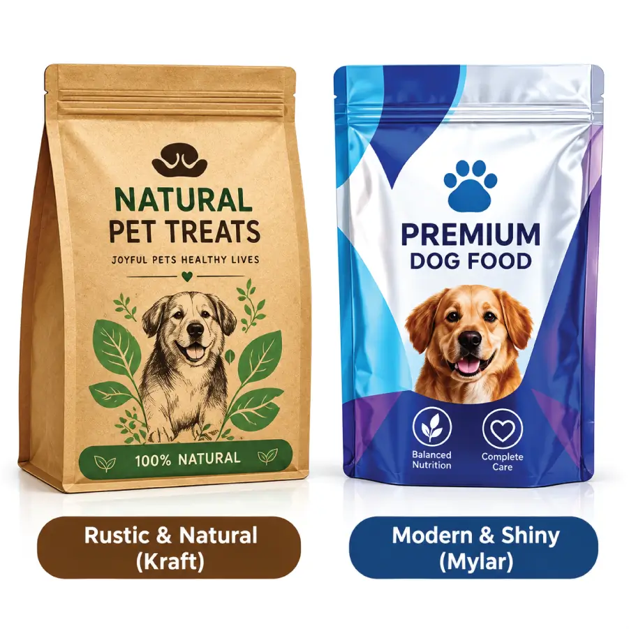 Appearance And Branding Style Difference Between packaging types