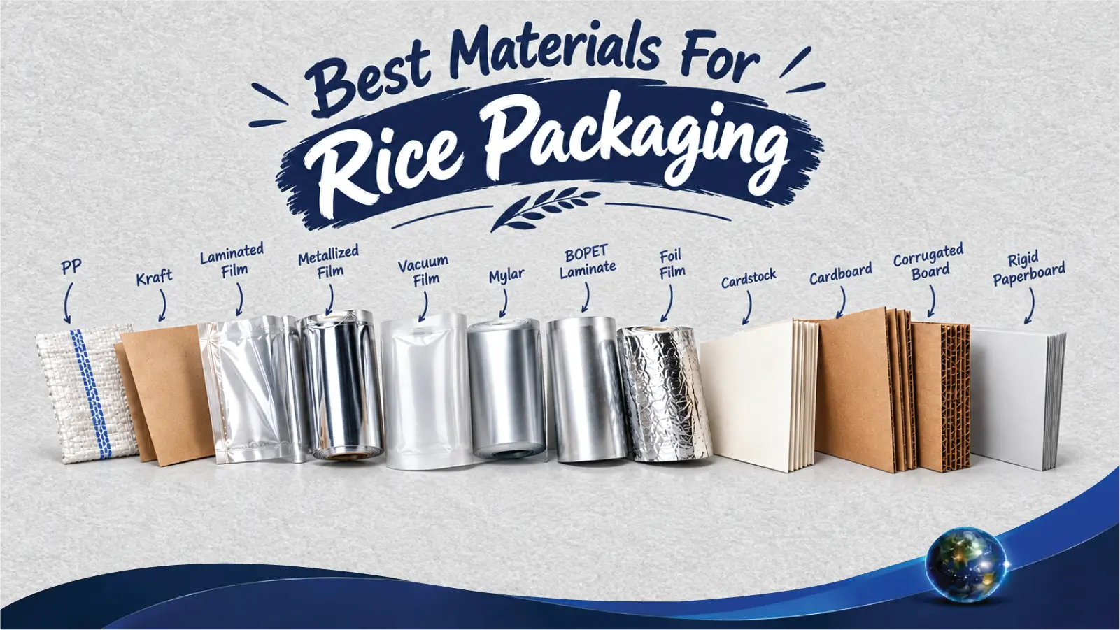 Best Materials For Rice Packaging
