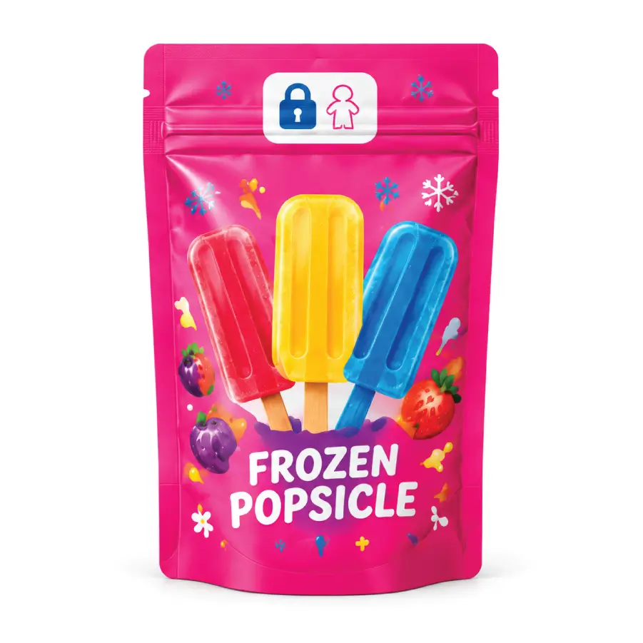 Child-Resistant Popsicle Bags for Added Safety