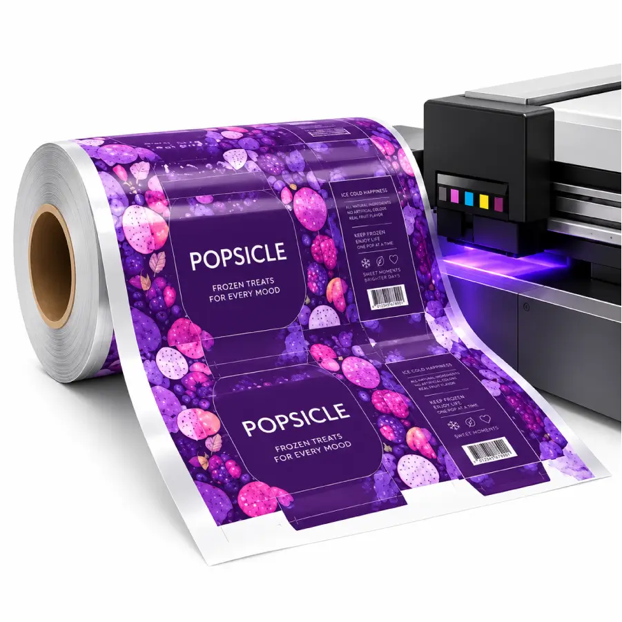 Artwork for High-Quality Popsicle Bag Printing