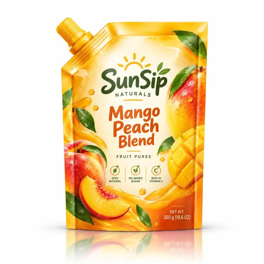 Custom Printed Spout Pouches With Convenient Product Dispensing