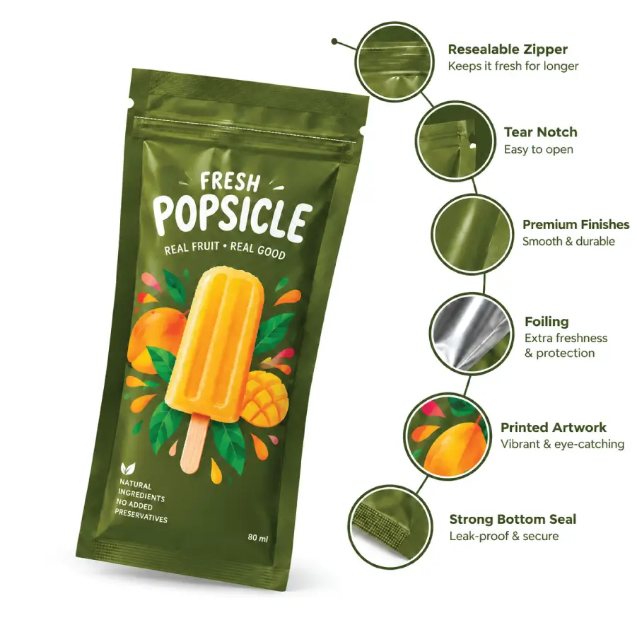 Features for Better Frozen Treat Packaging