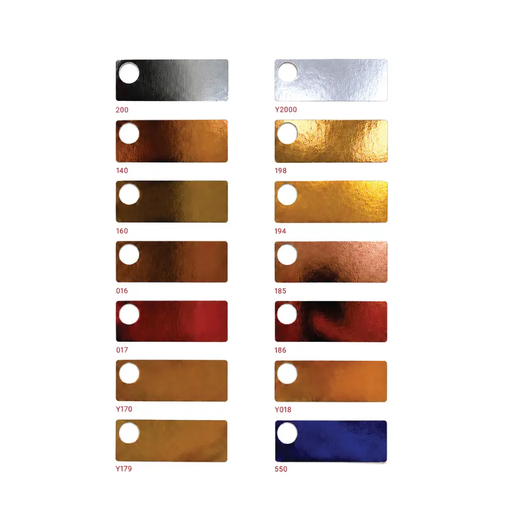Foiling and Hot Stamping for Circle Mylar Bags With Premium Decorative Details