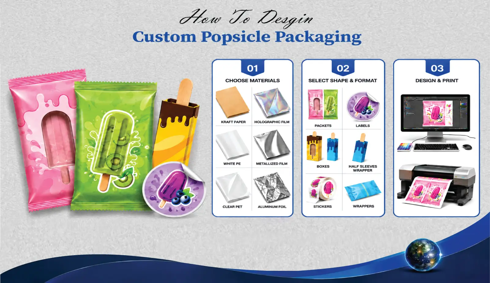 How To Design Custom Popsicle Packaging  