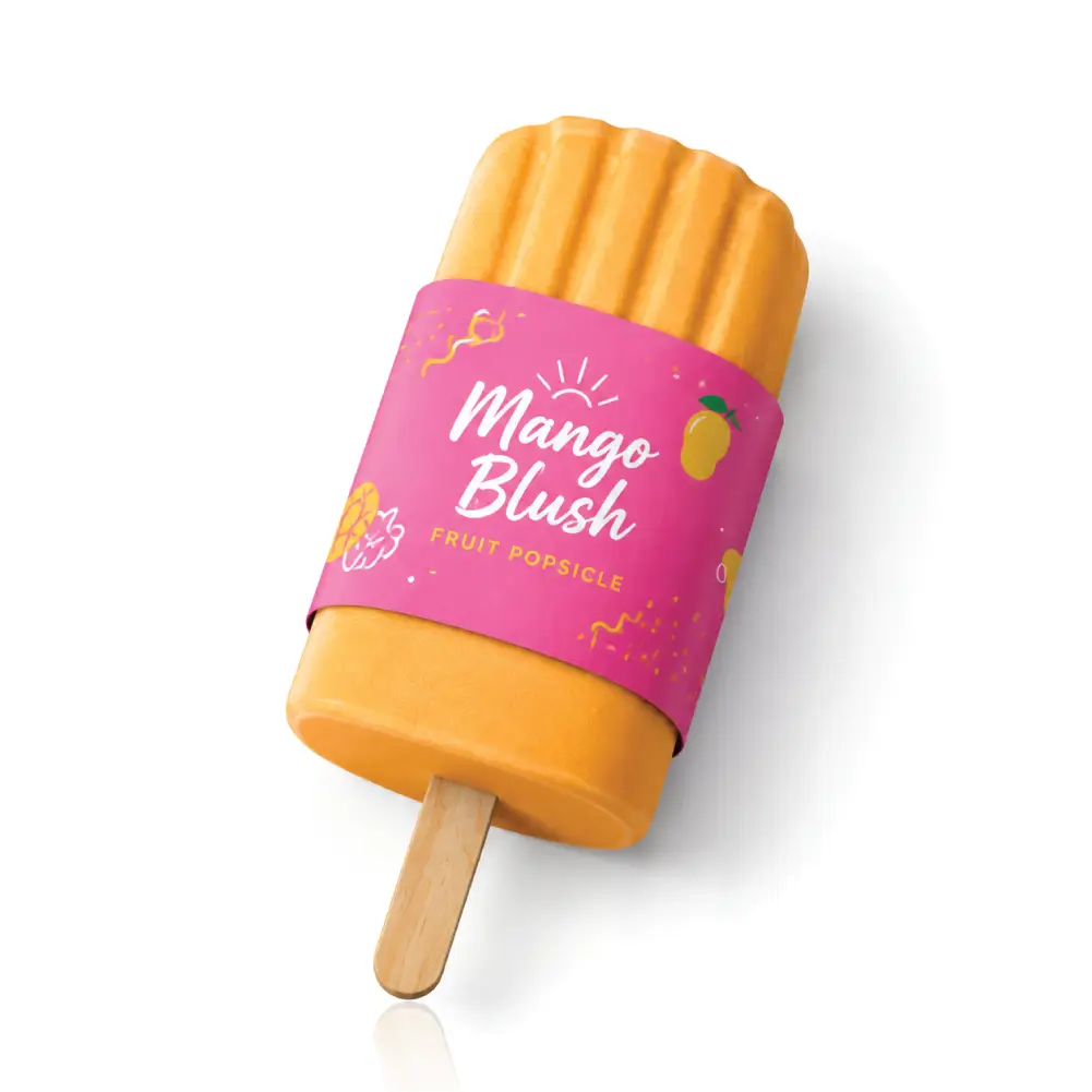 Ice Pop Packaging With Custom Product Presentation