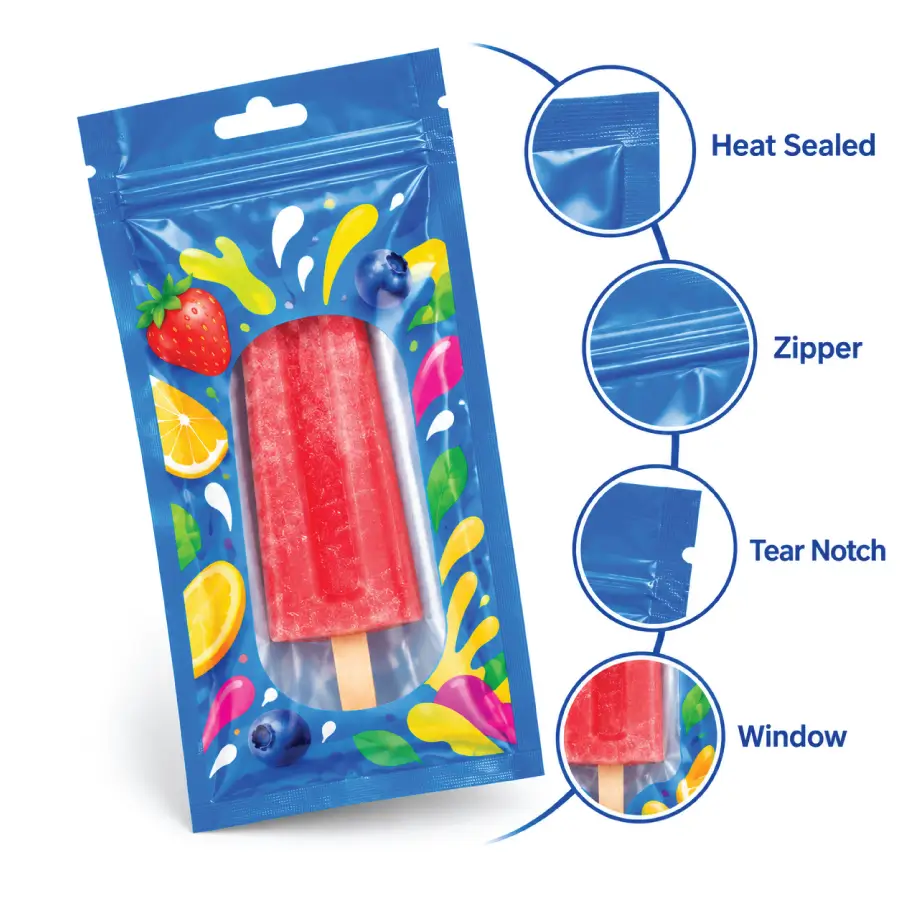 Key Popsicle Bag Features for Frozen Treats