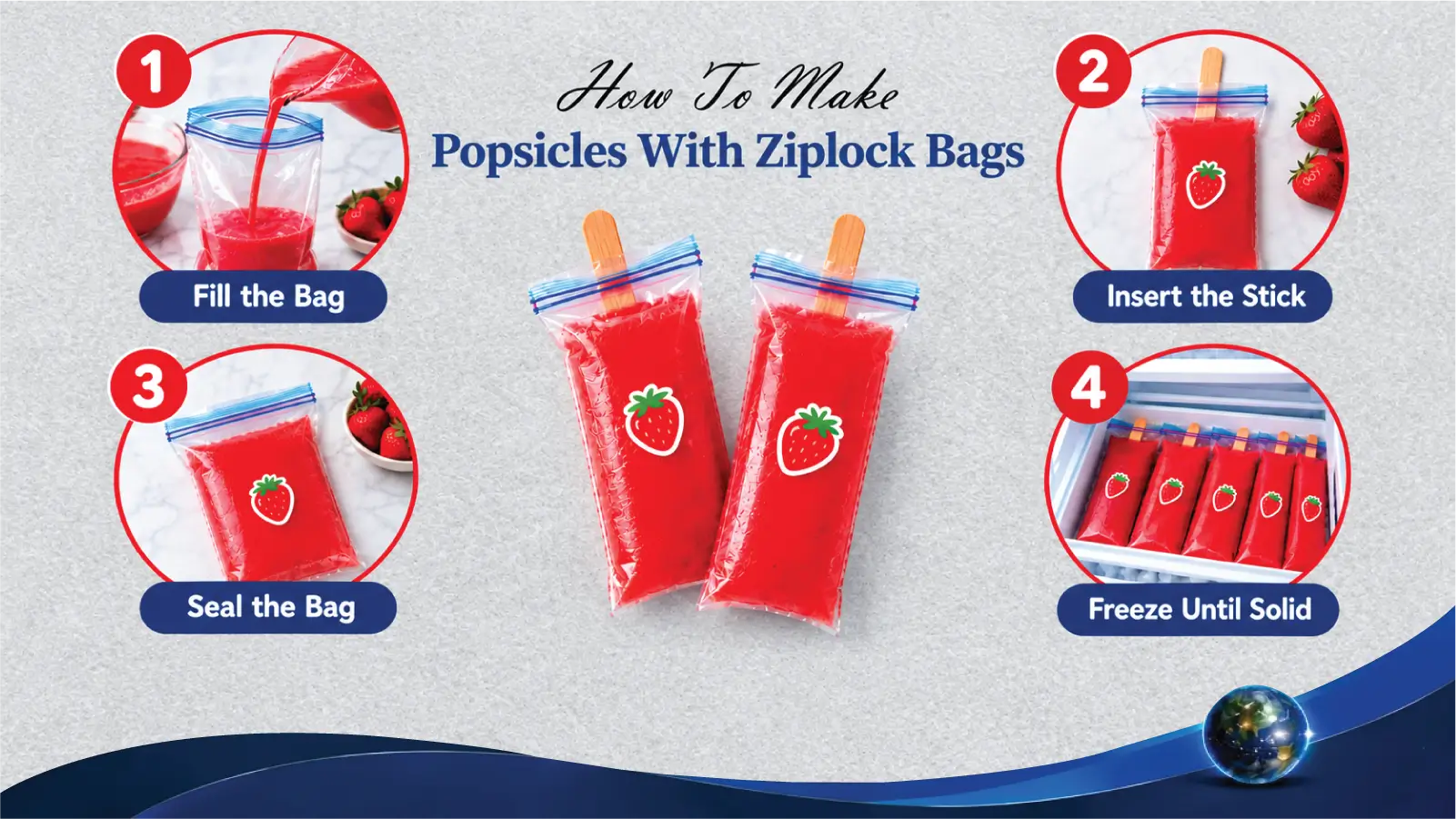 How To Make Popsicles With Ziploc Bags