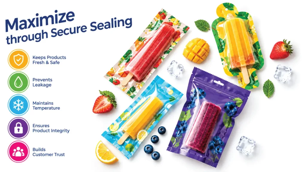 Secure Sealing for Better Popsicle Packaging