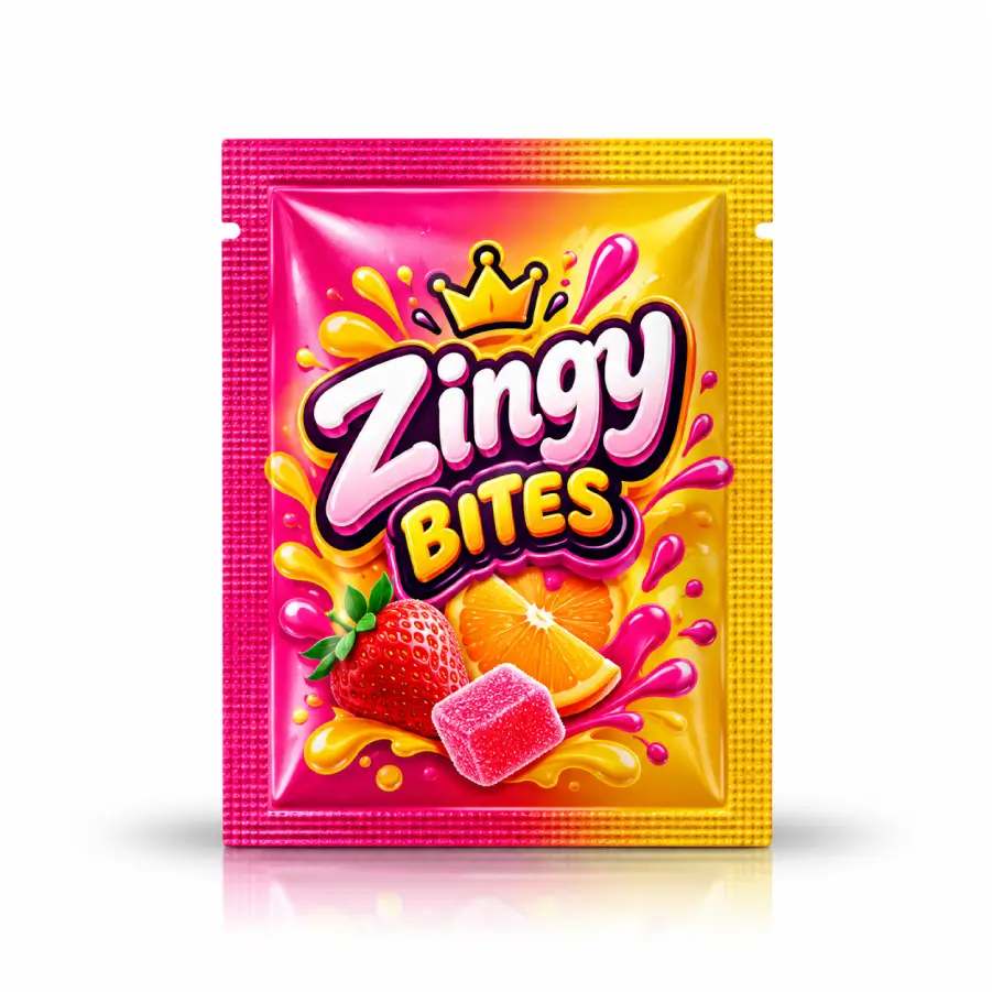 Mini Mylar Bags With Compact Product Storage