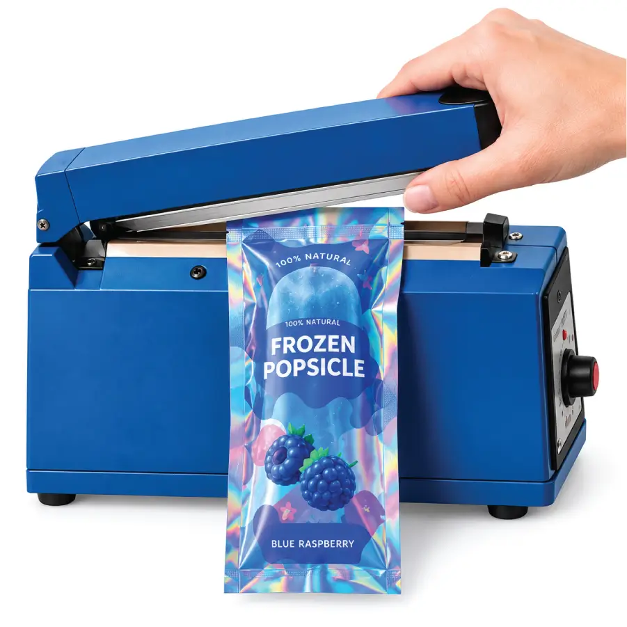 Press Sealer and Wait a Few Seconds