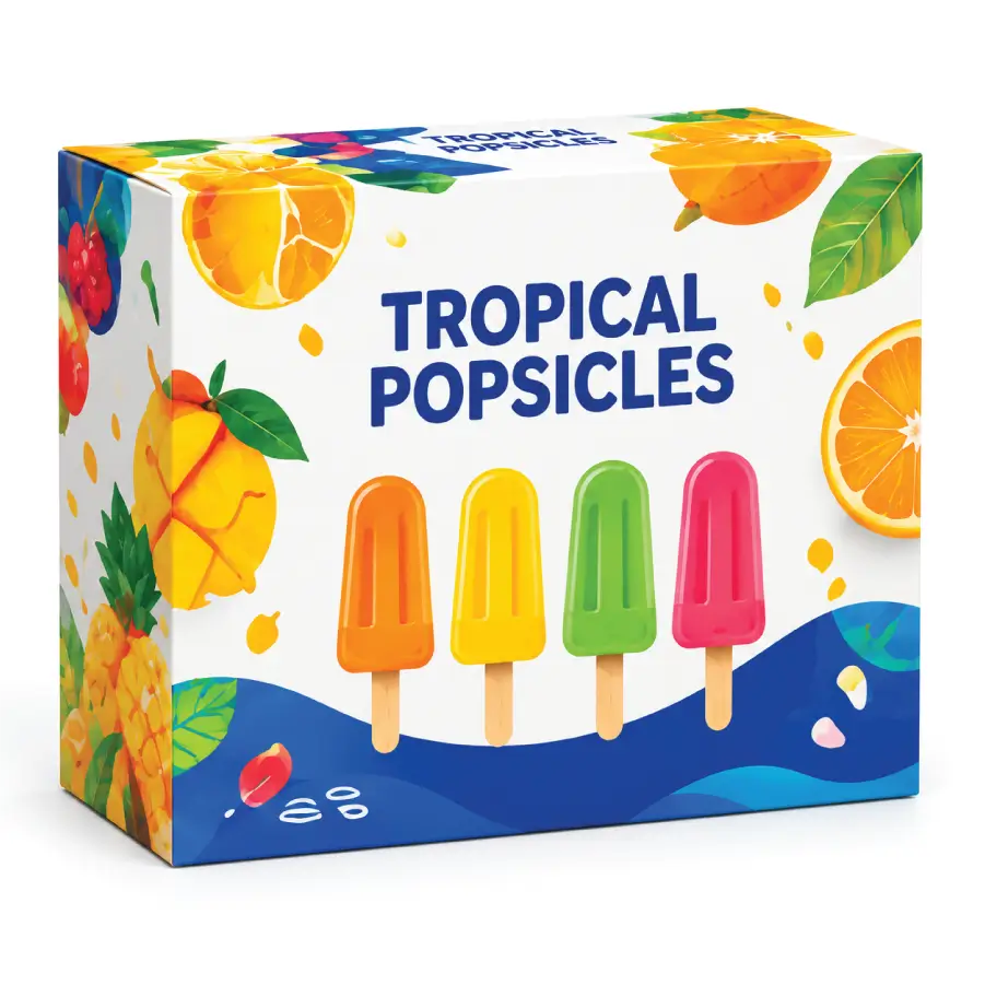 Carton Boxes with Printed Product Details