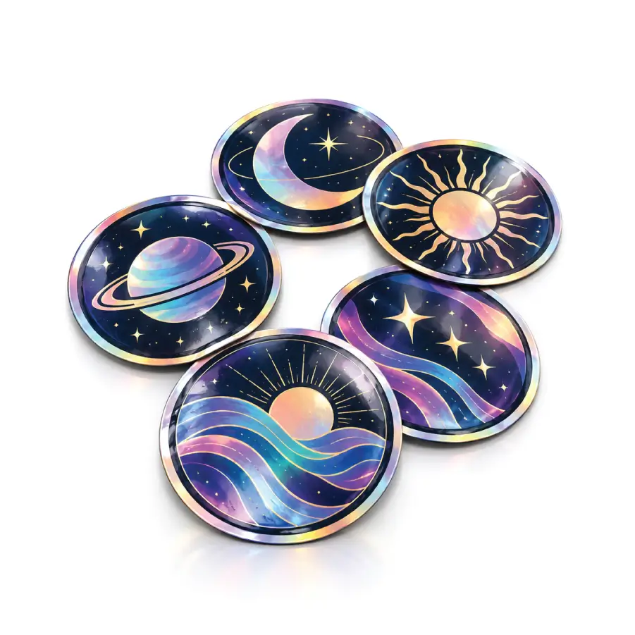 Round Mylar Bags With Distinctive Product Presentation