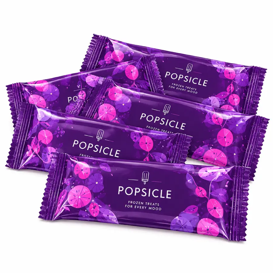 Shaping and Finishing Individual Popsicle Bags