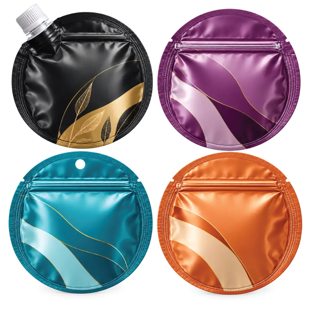 Special Features For Circle Mylar Bags With Added Functionality