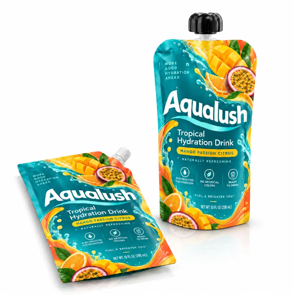 Spout 7g Mylar Bags With Convenient Product Dispensing