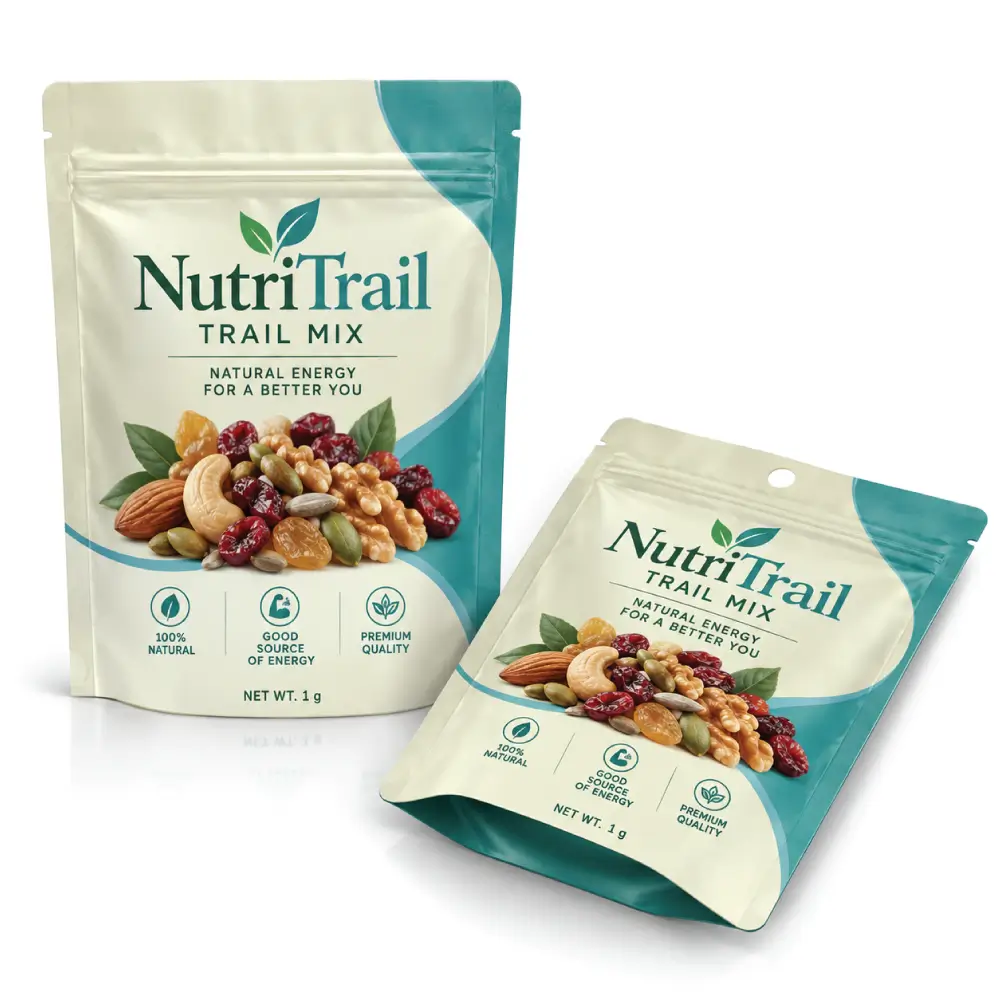 Stand Up 1g Mylar Bags With Stable Product Storage