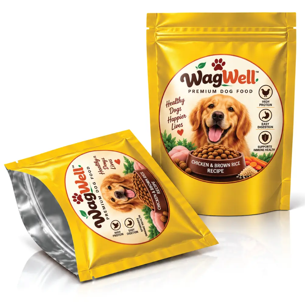 Sticker Mylar Ziplock Bags With Resealable Product Protection
