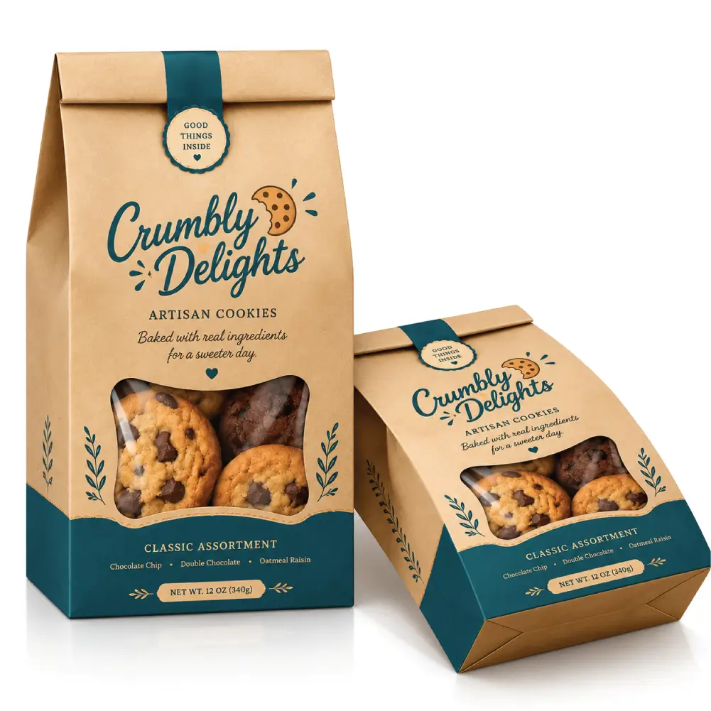 Window Pouches With Gravure Printing For Product Visibility