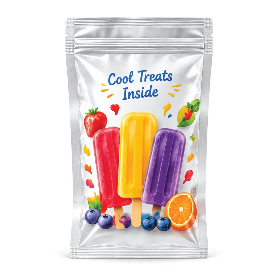 Ziplock Popsicle Bags for Easy Freezing