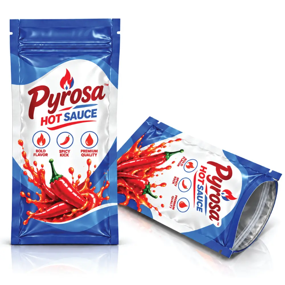 Child Resistant Sauce Sachets With Secure Product Protection