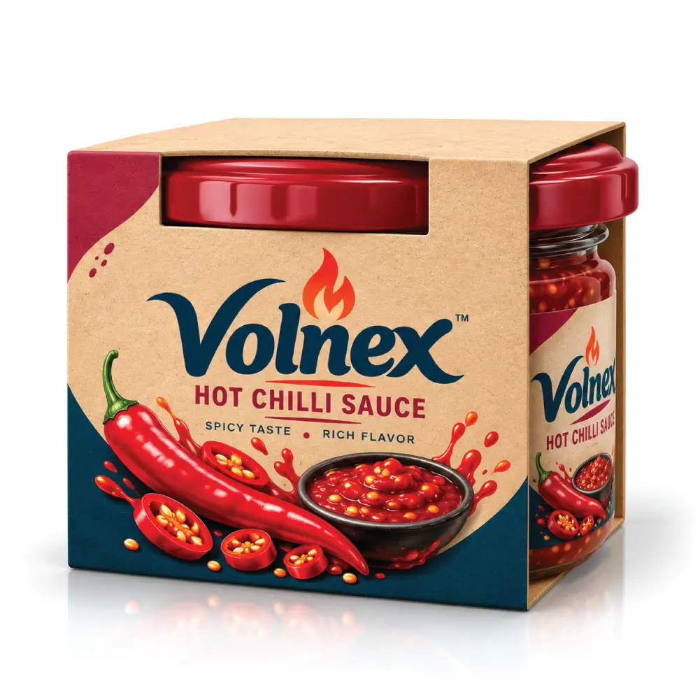 Condiment Sleeves With Attractive Sauce Product Presentation