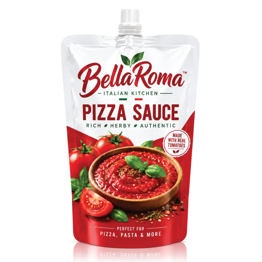 Custom Printed Condiment Packaging With Branded Graphics