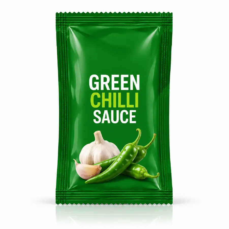 Custom Printed Sauce Packets With Branding And Product Information