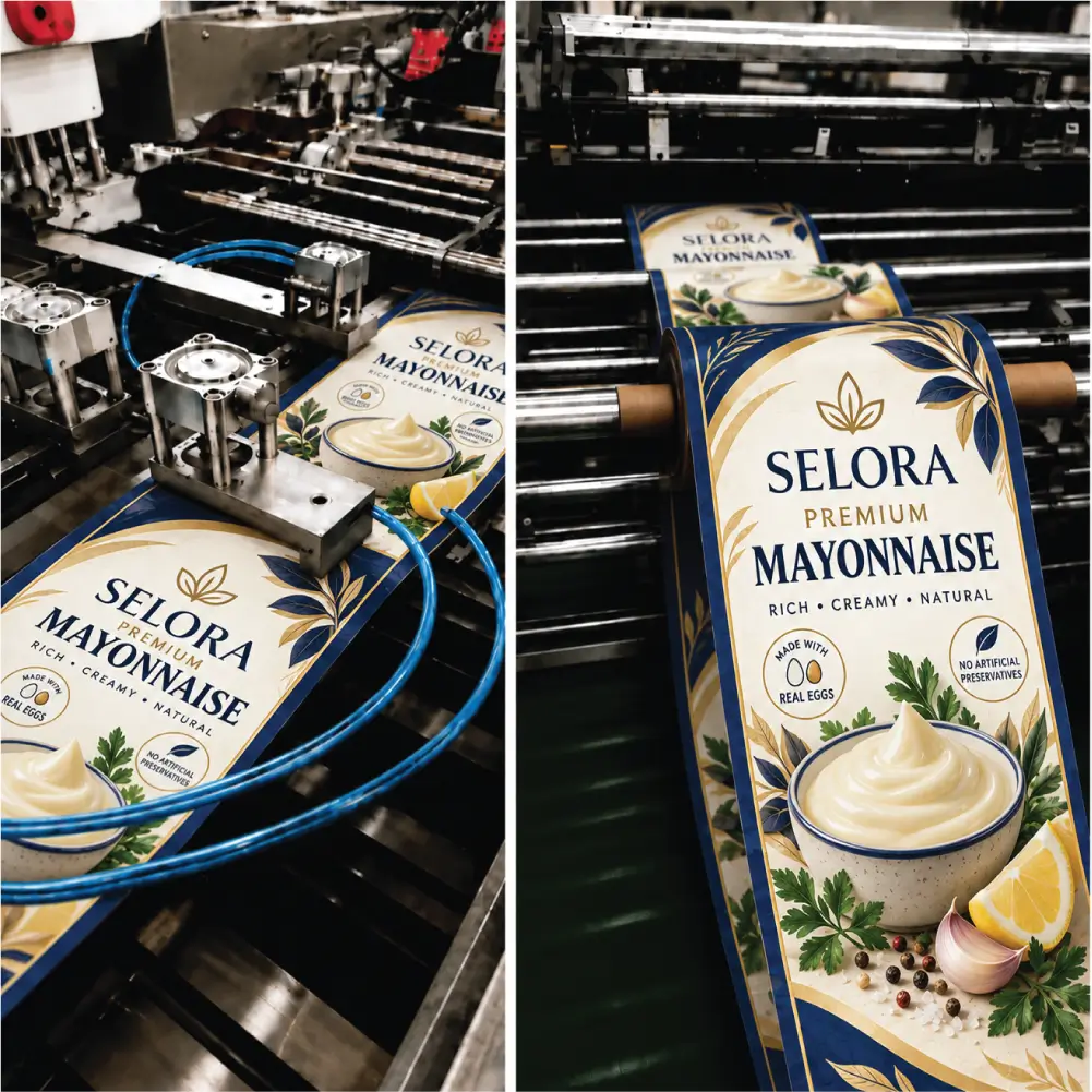 Custom Printing For Condiment Sachets With Branded Sauce Designs