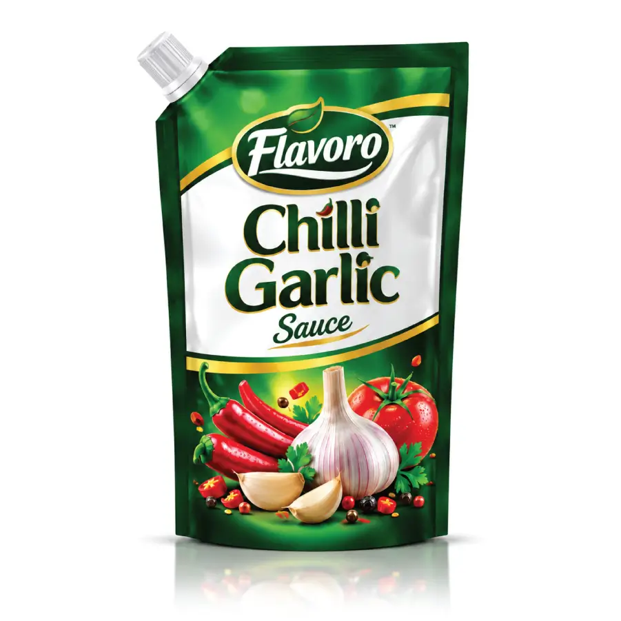 Custom Sauce Pouches With Distinctive Product Presentation