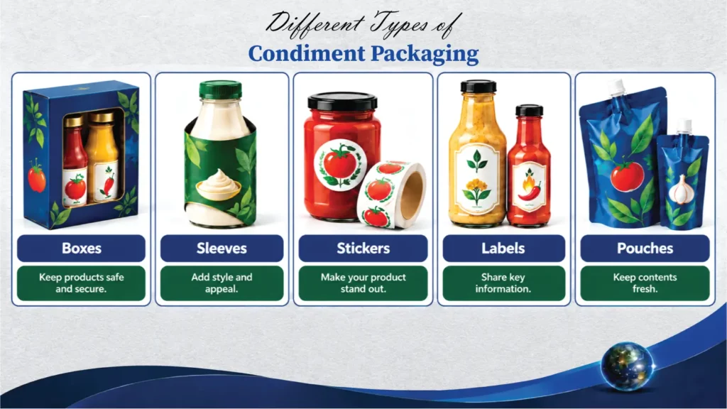 Different Types of Condiment Packaging