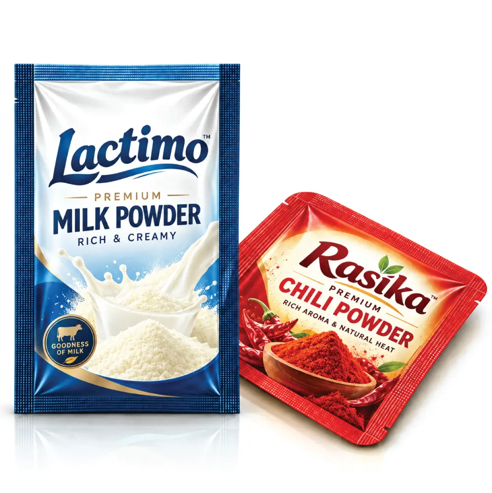 Four Side Seal Condiment Sachets With Secure Sauce Packaging