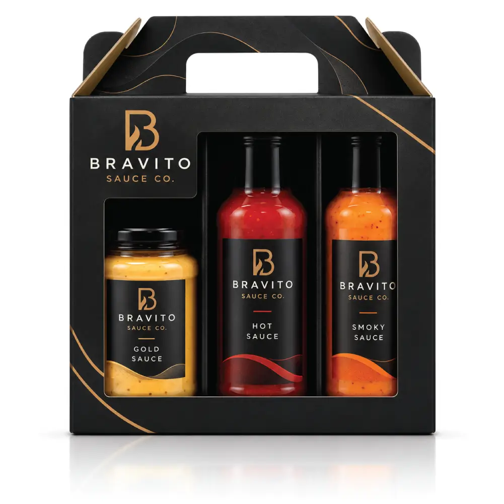 Gable Sauce Boxes With Convenient Handles And Secure Closures
