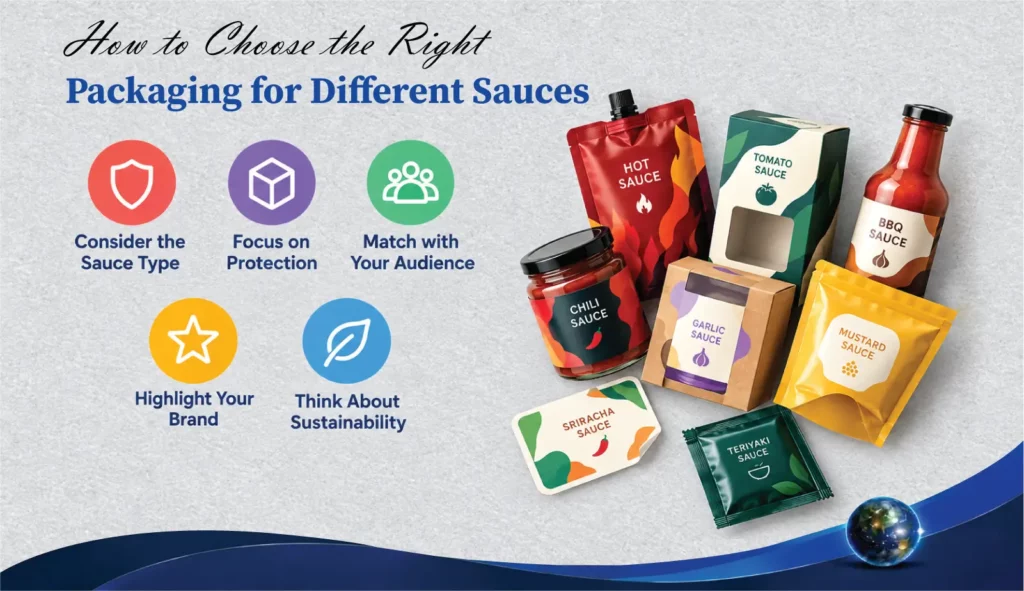 How To Choose the Right Packaging For Different Sauces