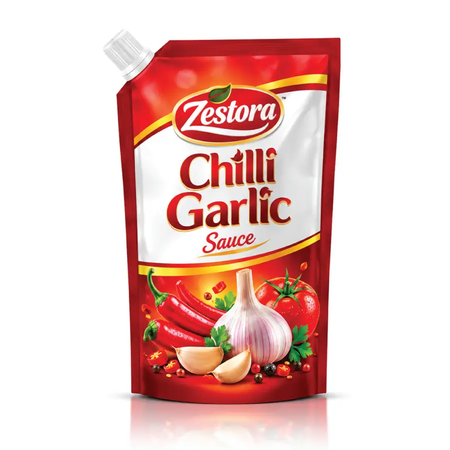 Sauce Packaging Pouch With Secure Product Protection