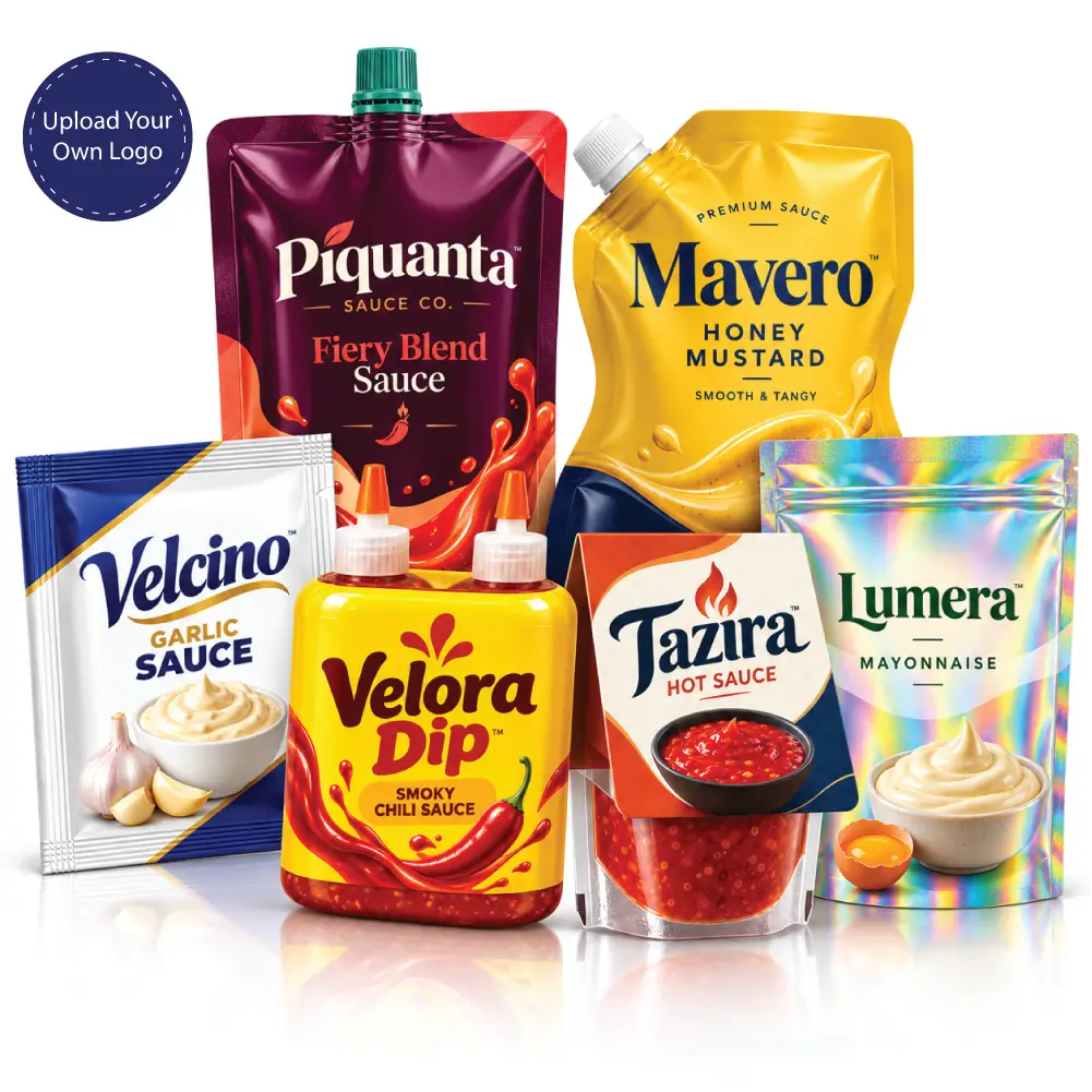 Sauce Packaging With Secure Product Protection And Convenient Dispensing