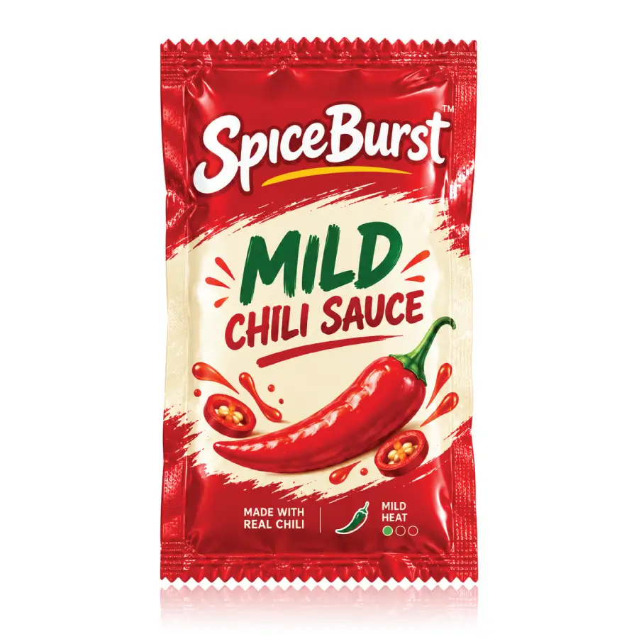 Sauce Packets With Custom Printed Branding And Secure Seals