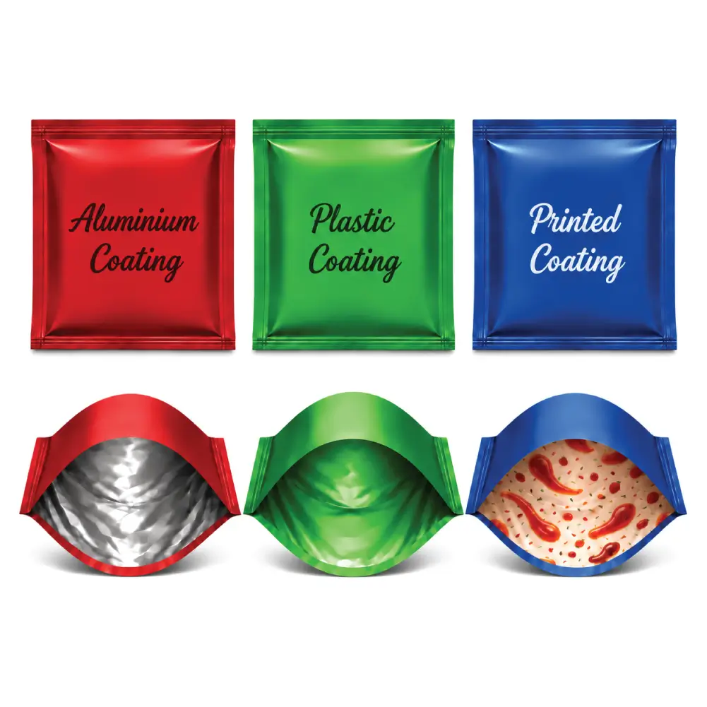 Finishing Options For Condiment Sachets With Custom Details