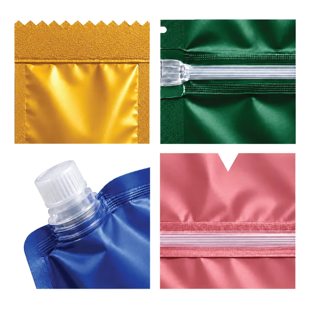 Special Packaging Features Including Zippers, Windows, And Tear Notches