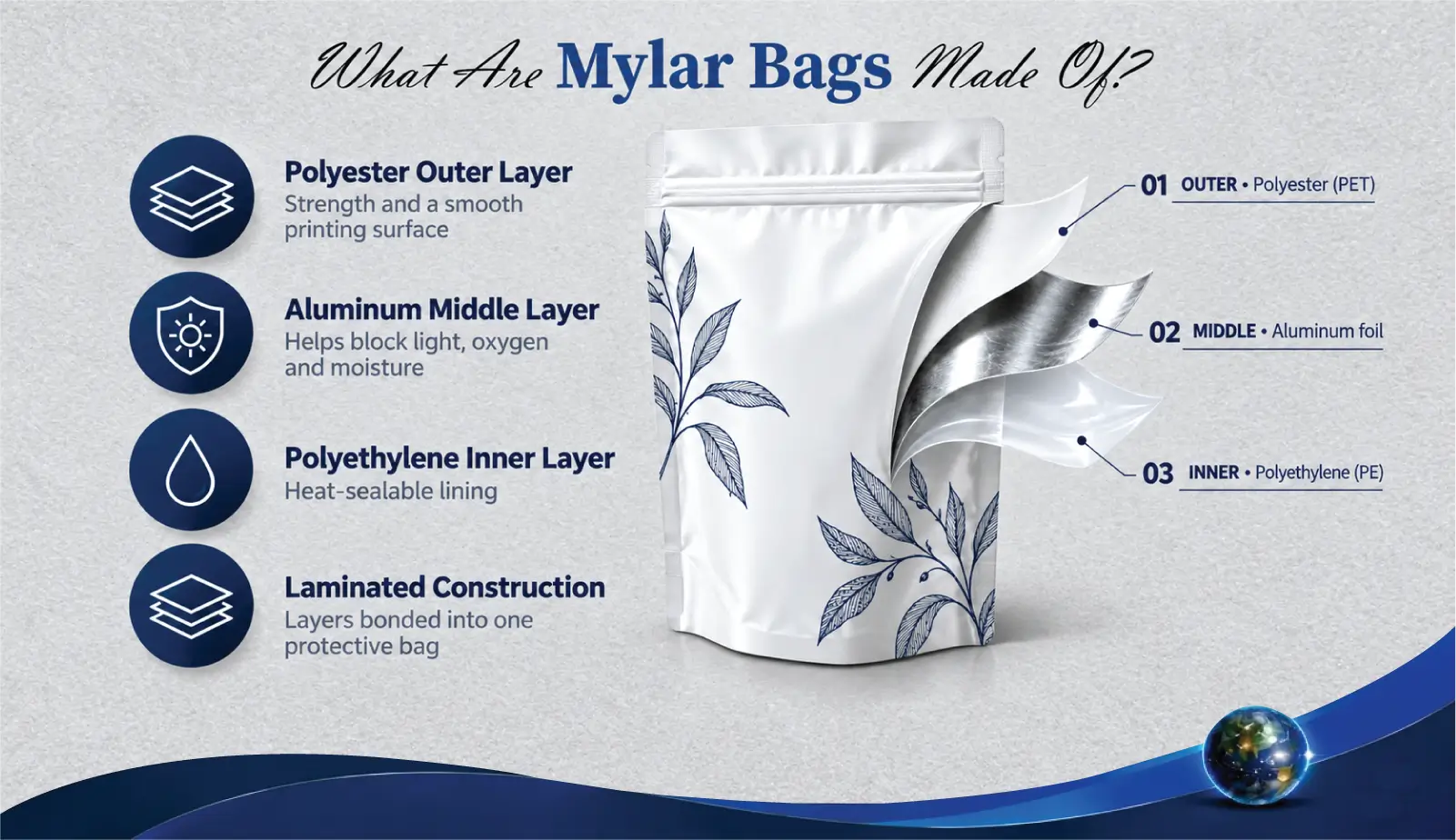 What Are Mylar Bags Made Of