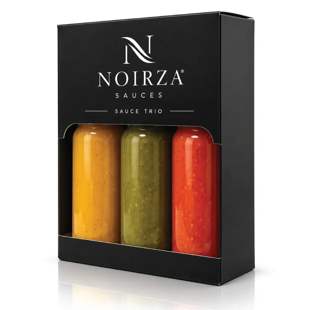 Window Sauce Boxes With Clear Product Visibility And Branding