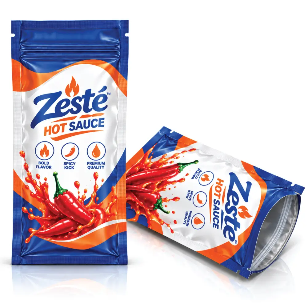 Ziploc Condiment Sachets With Resealable Sauce Product Protection