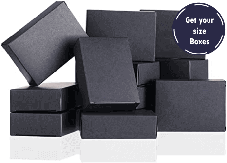 black soap boxes