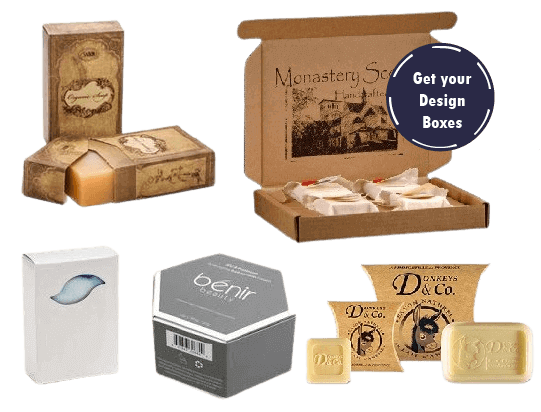 Custom Soap Boxes with Your Logo Wholesale Packaging