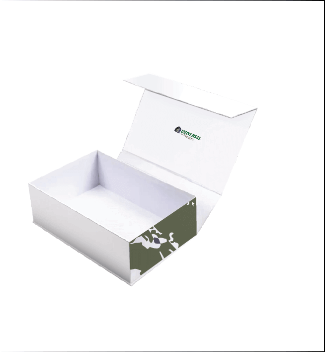 Luxury Custom Rigid Paper Packaging Gift Box with PVC Transparent