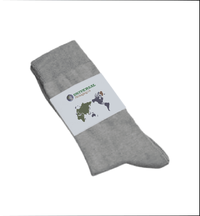 CUSTOM SOCK PACKAGING UNIVERSAL PACKAGING